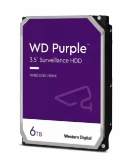 Western Digital HDD лилав 6TB 35 256 MB 5400RPM WD64PURZ
