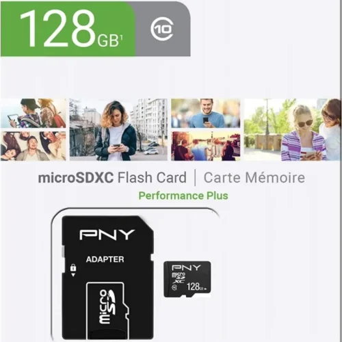 Alternative view of PNY памет card MicroSDXC 128GB P-SDU12810PPL-GE