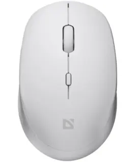 Defender Wireless мишка silent click AURIS MB-027 800/1200/1600 DPI бял