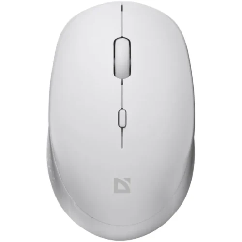 Defender Wireless mouse silent click AURIS MB-027 800/1200/1600 DPI бял