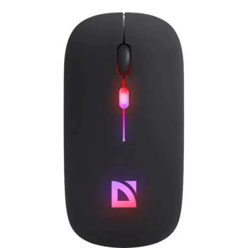 Defender Wireless mouse silent click TOUCH MM-997 battery 800/1200/1600 DPI черен