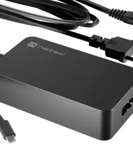 Alternative view of Natec Лаптоп зарядно Grayling USB-C 45W