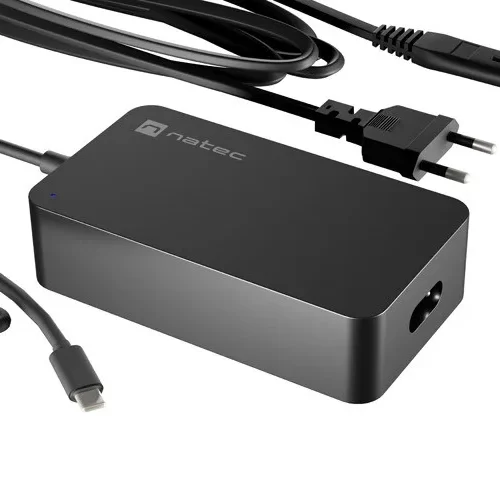 Alternative view of Natec Лаптоп зарядно Grayling USB-C 45W