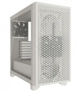 Corsair PC CORSAIR 3000D Airflow TG Mid-Tower бял