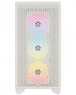 Alternative view of Corsair Case 3000D Airflow RGB TG Mid-Tower бял