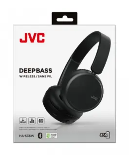 JVC Headphone HA-S36 WBU черен