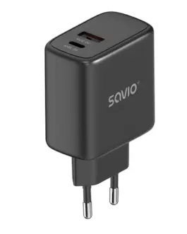 Alternative view of Savio мрежово зарядно 30W Quick Charge, Power Delivery 3.0, LA-06/B