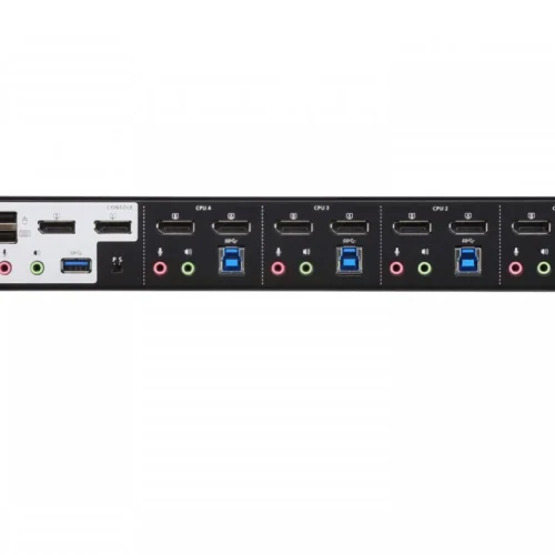 ATEN 4-Port USB 3.0 4K DP Dual Display KVMP Switch