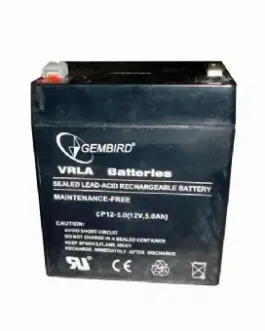 Gembird Rechargeable battery 12V 5AH