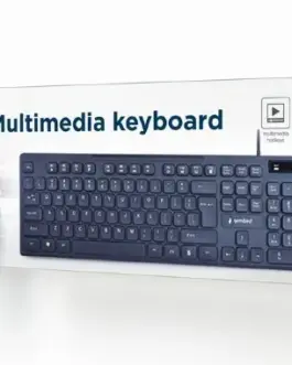 Alternative view of Gembird Keyboard KB-MCH-04 layout US