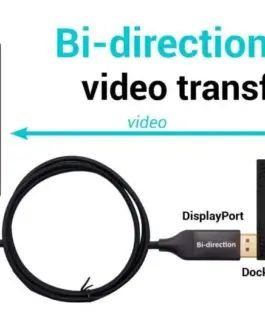 Alternative view of i-tec USB-C DisplayPort Bi-Directional кабел адаптер