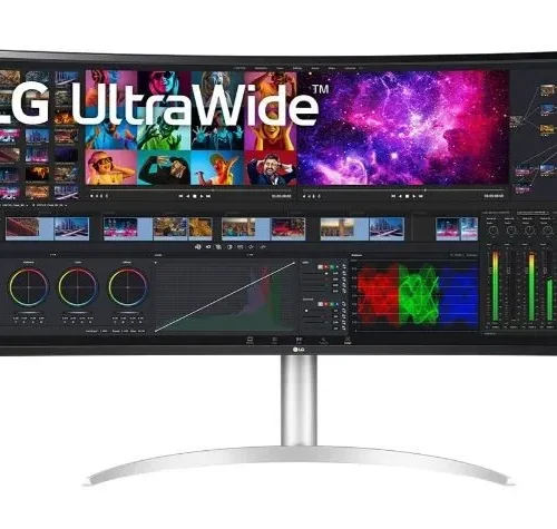 LG Electronics Monitor 40WP95CP-W 39.7 inch 5K2K Curved UltraWide NanoIPS
