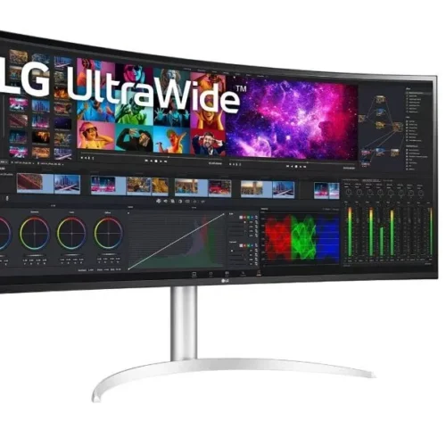 LG Electronics Monitor 40WP95CP-W 39.7 inch 5K2K Curved UltraWide NanoIPS
