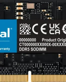 Crucial памет за лаптоп DDR5 SODIMM 24GB/5600 CL46 (16Gbit)