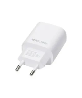 Alternative view of Beline зарядно 20W USB-C + USB-C кабел бял