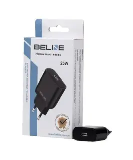 Beline зарядно 25W USB-C PD 3.0 без кабел черен