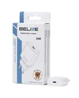 Beline зарядно 25W USB-C PD 3.0 без кабел, бял