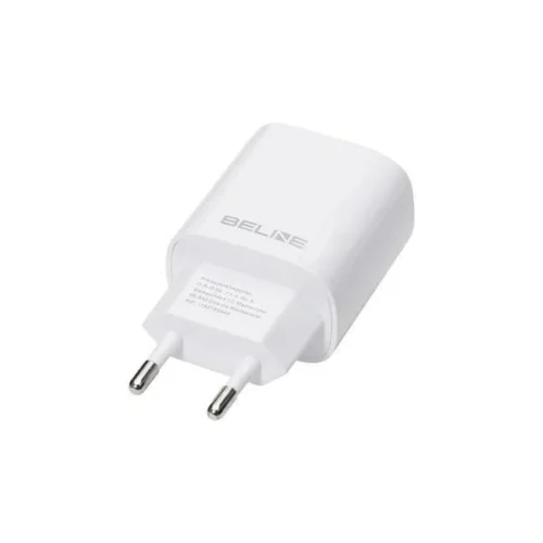 Alternative view of Beline зарядно 30W USB-C + USB-A, бял
