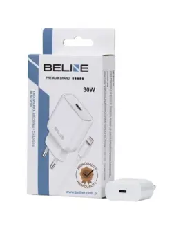 Beline зарядно 30W USB-C + lightning кабел, бял