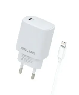 Beline зарядно 20W USB-C+Lightning кабел