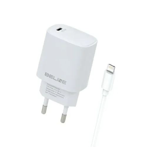 Beline зарядно 20W USB-C+Lightning кабел