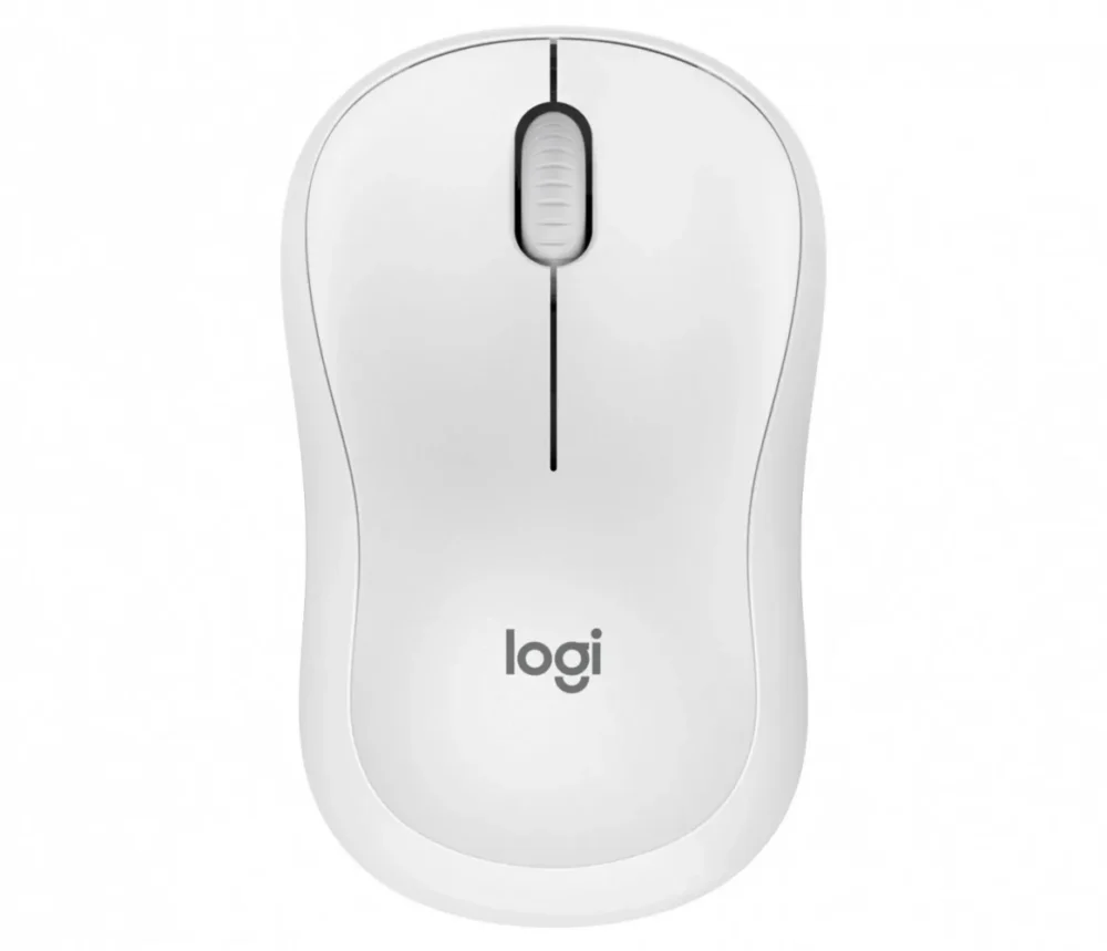 Logitech Mouse M240 Silent синtooth 910-007120 off-бял