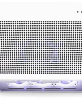 Alternative view of NZXT кутия за компютър H9 Flow with window бял