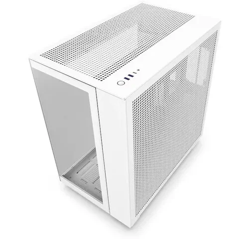 NZXT кутия за компютър H9 Flow with window бял