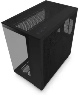 NZXT кутия за компютър H9 Flow with window черен