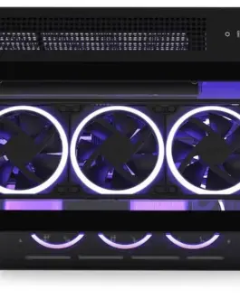 Alternative view of NZXT кутия за компютър H9 Elite with window черен