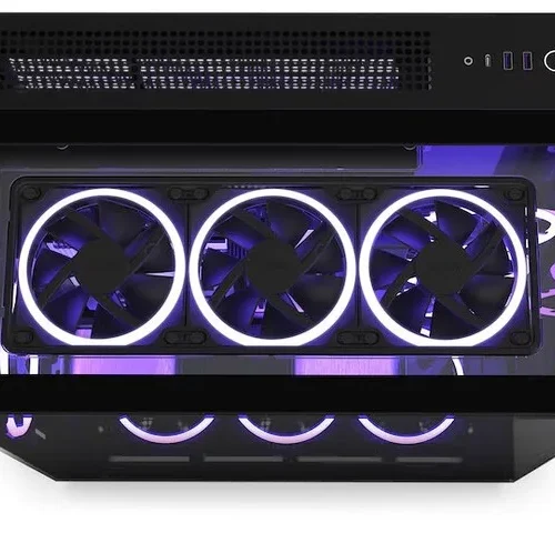 Alternative view of NZXT кутия за компютър H9 Elite with window черен