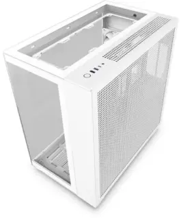 NZXT кутия за компютър H9 Elite with window бял