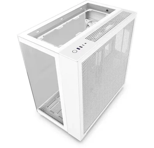NZXT кутия за компютър H9 Elite with window бял