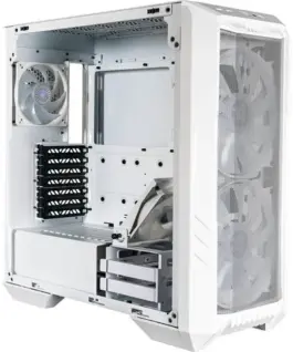 Cooler Master кутия за компютър HAF 500 with window ARGB бял
