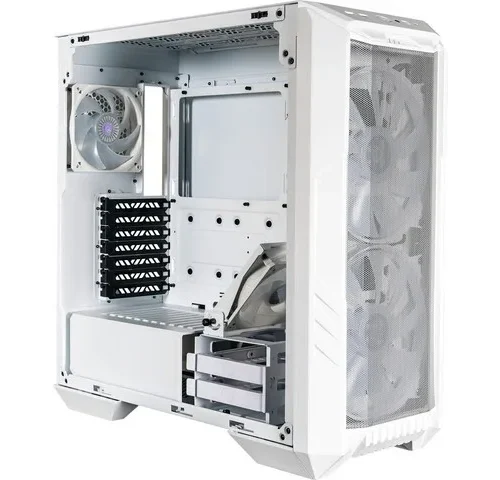 Cooler Master кутия за компютър HAF 500 with window ARGB бял