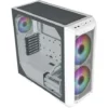Cooler Master кутия за компютър HAF 500 with window ARGB бял