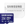 Samsung памет card microSD PRO Plus MD-MD256SA/EU + адаптер