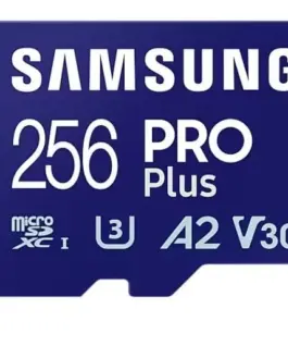 Samsung памет card microSD PRO Plus MD-MD256SA/EU + адаптер