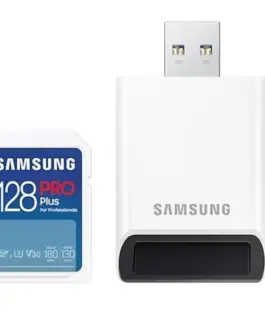 Samsung памет card SD PRO Plus MB-SD128SB/WW 128GB + reader