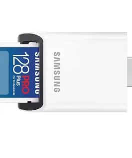 Alternative view of Samsung памет card SD PRO Plus MB-SD128SB/WW 128GB + reader