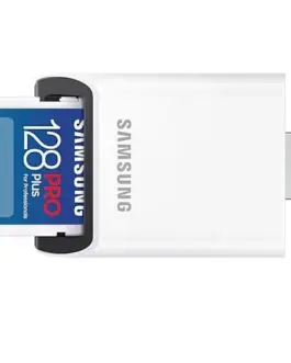 Alternative view of Samsung памет card SD PRO Plus MB-SD128SB/WW 128GB + reader