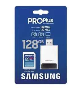 Samsung памет card SD PRO Plus MB-SD128SB/WW 128GB + reader