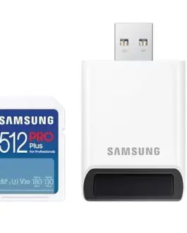Samsung памет card SD PRO Plus MB-SD512SB/WW 512GB + reader