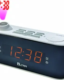Eltra Clockradio Kasia (Kate) with projector бял