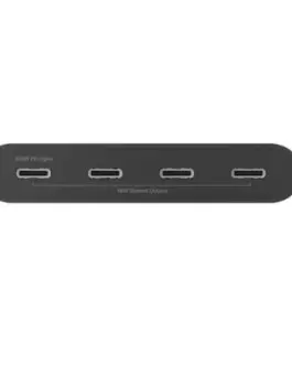 Alternative view of Belkin USB-C to 4xUSB-C Hub черен