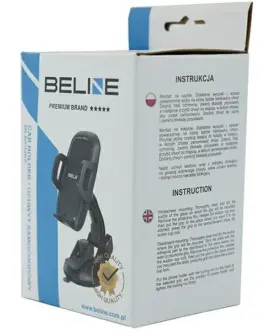 Alternative view of Beline 2in1 car holder cockpit windshield