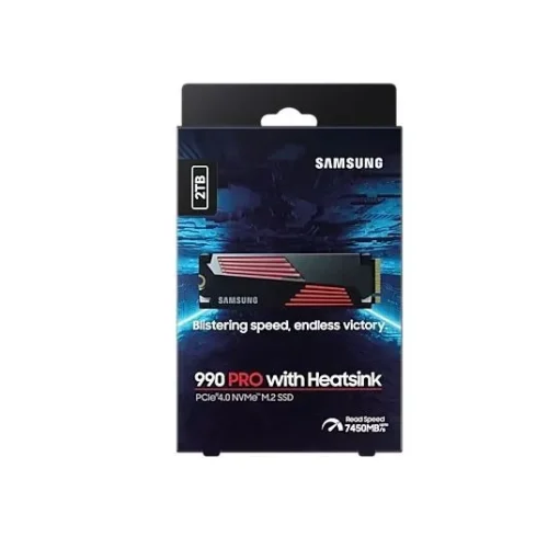 Samsung SSD drive 990PRO Heatsink NVMe 2TB