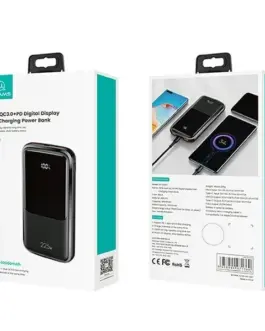 Alternative view of USAMS външна батерия 10000mAh PB58 22,5W PD + QC 3.0 Fast