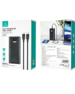 Alternative view of USAMS външна батерия 30000mAh PB68 PD + QC 3.0 Fast Charge