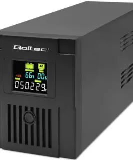 Qoltec Uninterruptible захранващ блок, 2000VA, 1200W